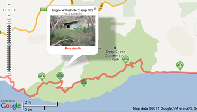 Click to view Heysen Trail on Google Maps