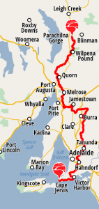 View Heysen Trail map